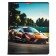 A notebook of 96 sheets in the “Racing Machines” cage, the cover coated cardboard, UV-lak, mix