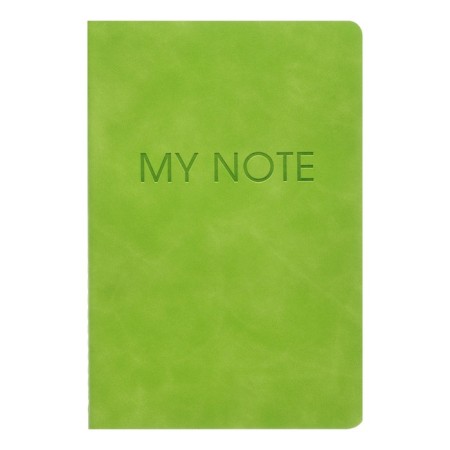 Notepad A5 "Salad", 60 sheets, without Linovka, artificial leather, thermoting, tinted OFSET Block 70g/m2