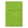 Notepad A5 "Salad", 60 sheets, without Linovka, artificial leather, thermoting, tinted OFSET Block 70g/m2