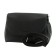 Bag women, genuine leather, black 26x12x17 cm