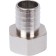 Stout SFT-006-000125, 1 "x 25 mm, internal thread, nickelled brass