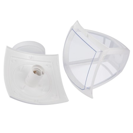 Lamp Garden Era E27, IP44, 40W, 164x192x223 mm, white-4