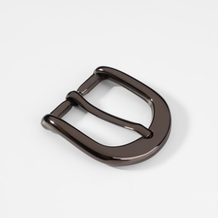 A belt buckle, 3.5 × 3.5 cm, 25 mm, black nickel color-2