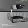 Mesh -mounted mesh -mounted basket on a shelf of a share, 40 × 25 × 14 cm, color chromium