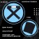 Carnival set "Shinobi": bandage, kunai, shuriken, snood