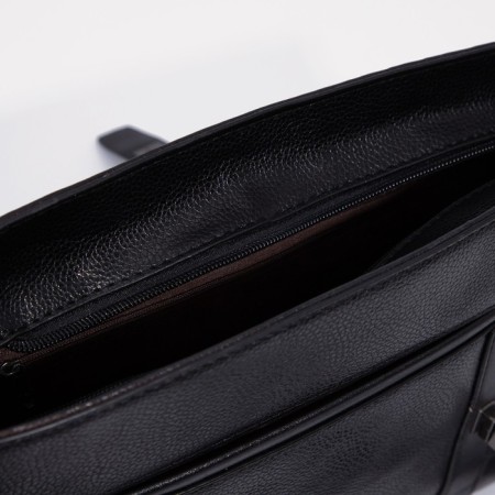 Male bag, black color-6