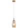 Suspension lamp ELADIN 1x27 40W, size 14x14x35.5-185 cm, bronze color