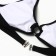 Separate female swimsuit, black color, size 44