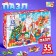 Puzzle "Santa Claus and Hares", 35 details
