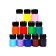 Acrylic paint, set of 12 colors x 20 ml, ZHK Decola, glossy, 2941116
