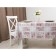 PhotoPrint oilcloth 140 cm, roll 20 m, drawing "Pink flowers"