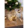 Garland “thread” 5 m dew, ip20, silver thread, 50 LED, glow warm white, CR2032x2