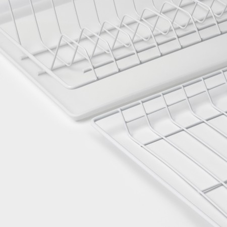 A set of dishwasher with a panel for a cabinet 40 cm, 36.5 × 25.6 cm, white color-6