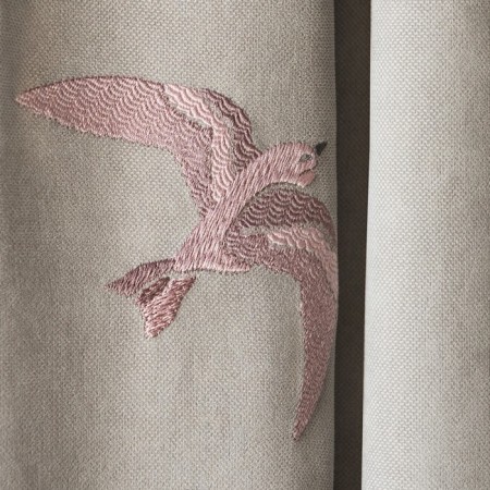 Set of curtains "Liberti", size 145 x 270 cm - 2 pcs, gray-2