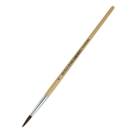 Squirrel Brush Round No. 5, handle tree-1