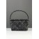 Wicker basket 27 x 14 x 13 cm, mouth pen h = 13 cm, gray, handle