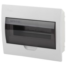 The housing plastic built-in era Simple Shchrv-P-12 IP41 is a transparent cover, white