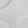 Form for mousse desserts and baking are “hypnosis”, silicone, 30 × 17.5 × 0.5 cm, 6 cells (D = 7.7 cm), white color