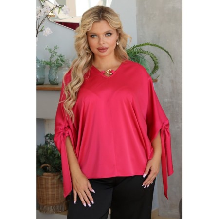 Female suit, size 48, fuchsia color-14