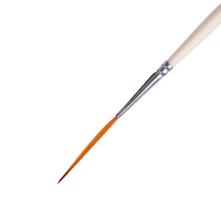 Brush Liner Synthetics Round No. 1 Calligrata, (D-1,2 mm; L-30 mm), handle-vert-1