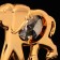 Souvenir "Elephant", 3 × 6 × 5 cm, with crystals