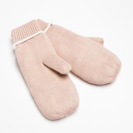 Women's mittens minku is plain, size 6.5 central-1