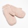 Women's mittens minku is plain, size 6.5 central