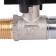Ball barbar stout SVB-1009-001520, 1/2 "x3/4", outer thread/crooked nut, butterfly