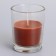 Aromatic candle in glass 5x6cm, coffee