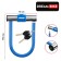 Dream Bike bicycle castle, U-shaped, 130x195 mm, blue color