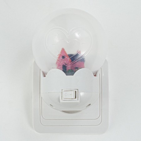 Nightmare "house" LED white 7x7x11 cm Risalux-3