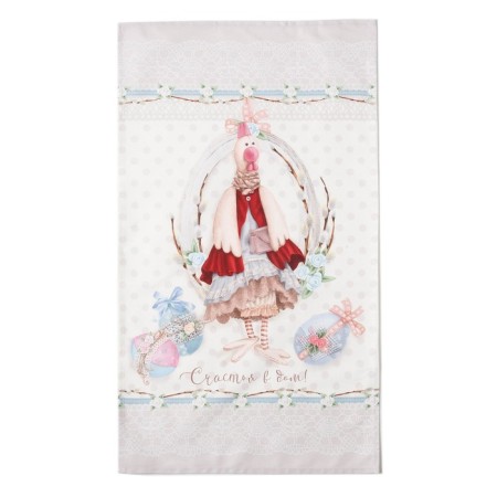 Easter tilde towel 40x73 cm, 100% cotton, sarzha 190 g/m2-1