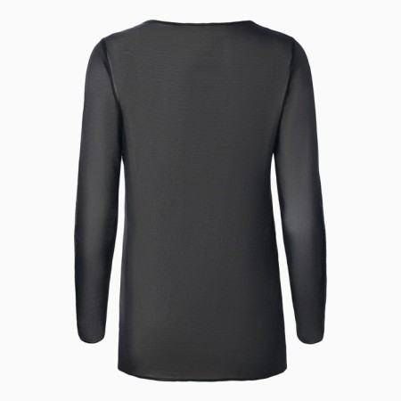 Jumper (longshille) Women's mesh mist, size 48, black-7