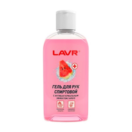 Lavr hand gel "Alcohol watermelon", 50 ml