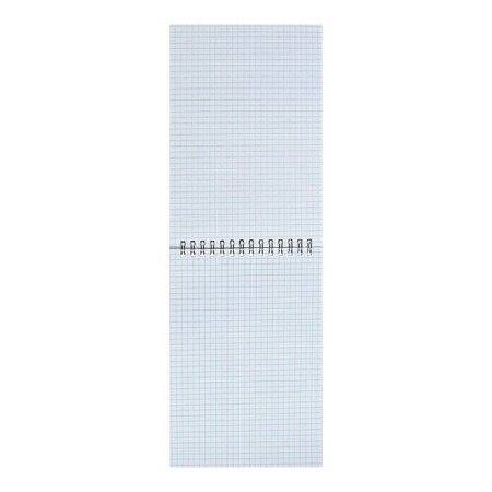 Notepad A5, 60 sheets on the crest, plastic cover, black-2
