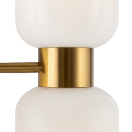 Wall lamp 60W, 2HE27, 29x15 cm, brass-2