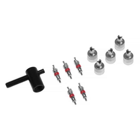Set of motorists No. 2, 5 caps, metal, 5 spools of short, key
