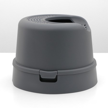 Toilet closed nyusha l 35 x 35 x 47 cm, gray-2