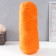Fasting wool "cardoches" 100% half -toned wool 100g (035 orange)