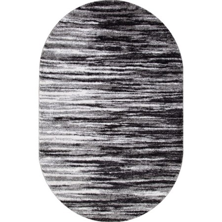 Oval Merinos Platinum carpet, size 120x180 cm, Gray color