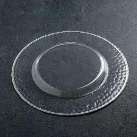 Layer plate "Fisher", d = 35 cm, silver stroke color-2