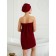 Set for a female bath: Chalma, Pareo, Mitten, Size XL-3XL