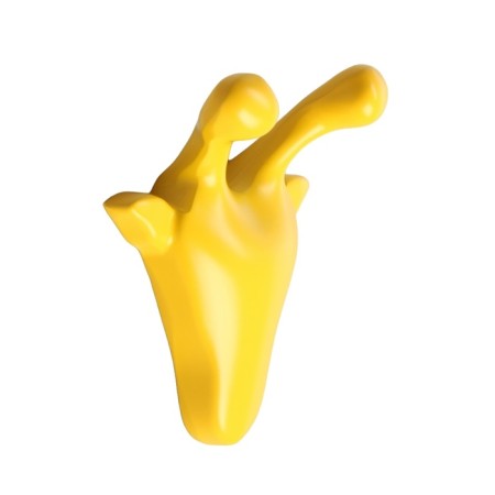 Furniture hook Cappio Giraffe, two -rod, yellow