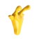 Furniture hook Cappio Giraffe, two -rod, yellow