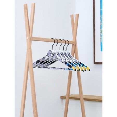 Set of hangers Moroshka Iris, 43.5x23x12 cm, color multicolor, 5 pcs-3