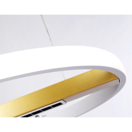 LED LED suspension with Ambrella Light, Linetech, FL51488, LED, 62 W, ​​4650LUM, 3000-6400K, gold, gold-5