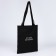 Bag Schoper "Husband Bought", 35x0.5x40 cm, Department without lightning, without lining, Black