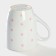 Mug ceramic shares "peas", 340 ml, pink color