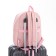 Youth backpack with lightning, 4 pockets, pink color