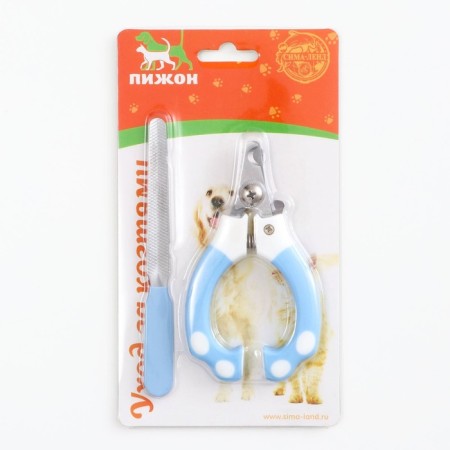 Clogging Set "Harmony": a rounded claw (hole 8 mm) and a fever for claws, blue 566571-4